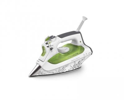  Fer &agrave; repasser vapeur de 0,3L 2500W vert blanc Rowenta