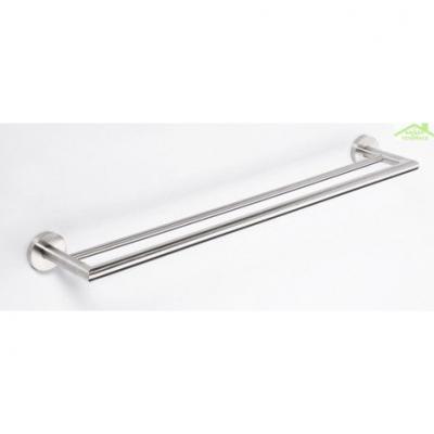 BEMETA  - Sapho x-steel - Porte-serviettes double, longeur 66 cm, inox XS403