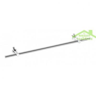 BEMETA Porte-serviettes r&eacute;glable pour radiateur RAWELL en chrome 60x4x9 cm