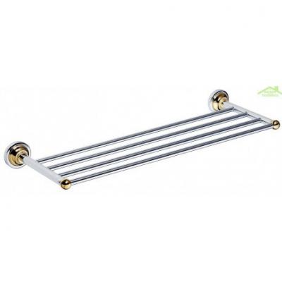 BEMETA  - Porte-serviettes retro en chrome-or 66,5x6,5x22,5 cm
