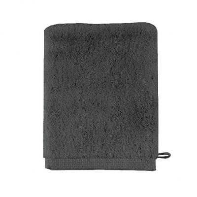 ESSIX Gant de toilette en coton Aqua Ardoise 16x21 cm 