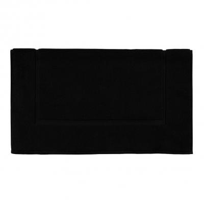 ESSIX Tapis de bain en coton Aqua Noir 60x60 cm 
