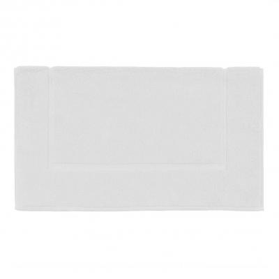 ESSIX Tapis de bain en coton Aqua Blanc 60x100 cm 