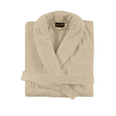 ESSIX Peignoir de bain uni en coton Seigle L