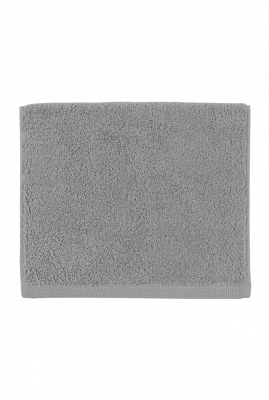 ESSIX Serviette de bain en coton Aqua Argent 55x100 cm 