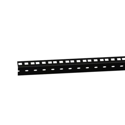 ADAM HALL  19"" Parts 61535 B 4 - Profil&eacute; Rack acier Noir Heavy Duty 4 U