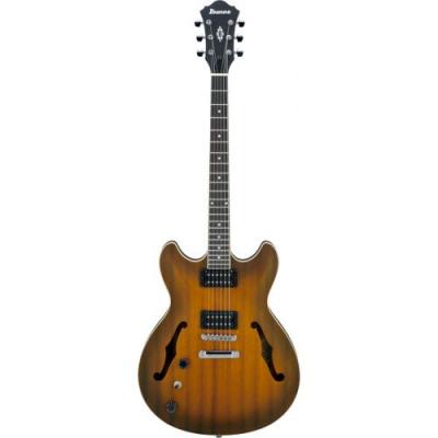 IBANEZ AS53L-TF - Guitare &eacute;lectrique hollow body gaucher - Tobacco Flat