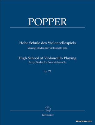 BARENREITER Popper D. - High School Of Violoncello Playing Op.73