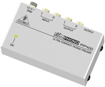 BEHRINGER  PP400 Microphono Phono Pr&eacute;ampli