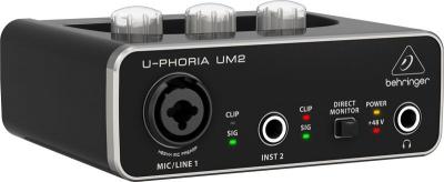 BEHRINGER U-Phoria UM2 interface audio USB