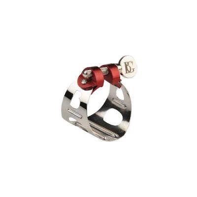 BG FRANCE DUO-LDT - Ligature Duo plaqu&eacute;e argent - saxo t&eacute;nor