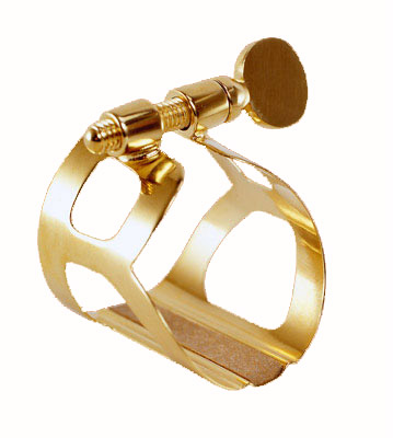 BG FRANCE BG ABG L3 Ligature pour Clarinette sib tradition Plaqu&eacute; d'or
