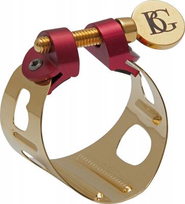 BG FRANCE Bg Duo - Ligature Pour Saxophone Soprano Incurv&eacute; - Or