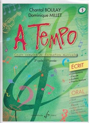 BILLAUDOT Boulay : A Tempo Vol 5 &Eacute;crit - 