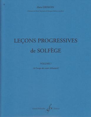 BILLAUDOT Grimoin Alain - 30 Lecons Progressives De Solfege Vol.1