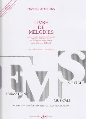 BILLAUDOT Jollet JEAN-clement - Livre De M&eacute;lodies Vol.5
