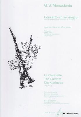 BILLAUDOT GERARD Mercadante G.S. - Concerto En Si B Majeur - Clarinette