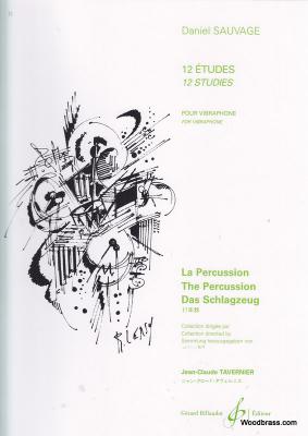 BILLAUDOT 12 Etudes pour Vibraphone