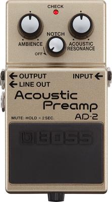 BOSS  AD-2 - pr&eacute;ampli guitare acoustique