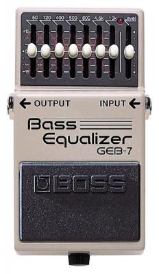 BOSS GEB-7 - Egaliseur graphique 7 bandes pour basse