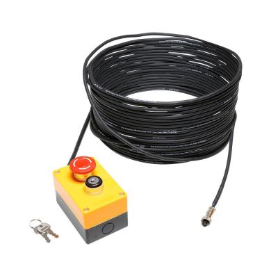 CAMEO Eks 20 M - Interrupteur D'urgence Avec Verrouillage CL C&acirc;ble 20 M