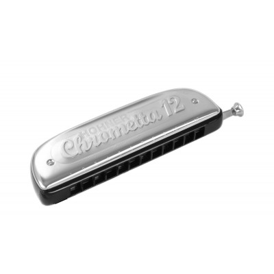 HOHNER  Chrometta 12 - Do - Harmonica chromatique d&eacute;butant