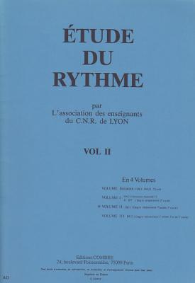 COMBRE CNR De Lyon - Etude Du Rythme Vol.2