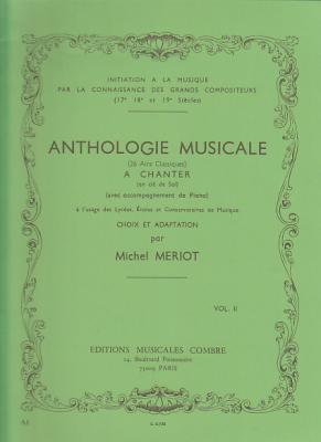 COMBRE Anthologie Musicale - Volume 2 - 26 Airs Classiques
