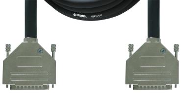 CORDIAL CFD3DDA - C&acirc;ble multipaire sub-D 25 broches m&acirc;le-m&acirc;le analogique 3 m