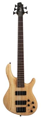 CORT Action 5 DLX AS OPN - Naturelle Open pores - Guitare basse 5 cordes