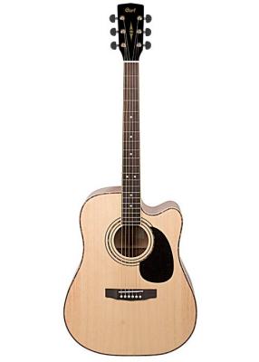 Guitares &eacute;lectro acoustiques CORT AD880 NATURAL GLOSS Folk &eacute;lectro