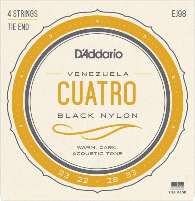 DADDARIO D'addario Ej98 Cuatro Venezuela - Jeu De 4 Cordes