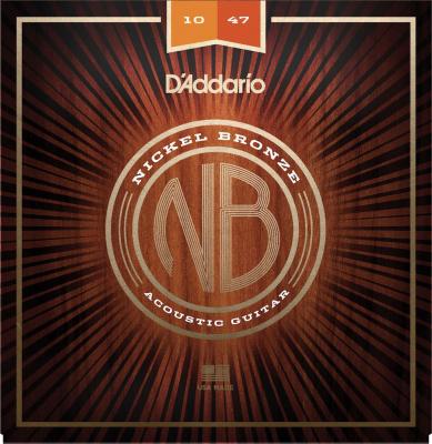 DADDARIO NB1047 Extra Light 10-47 - Jeu de cordes pour Guitare acoustique