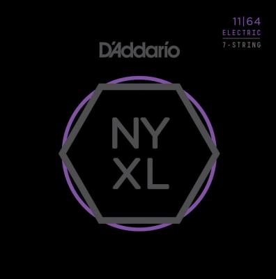 D ADDARIO AND CO D'addario Nyxl1164 - 11-64 - 7 Cordes - Jeu Guitare &Eacute;lectrique