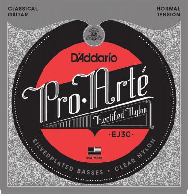 DADDARIO EJ30 - Jeu de cordes classique - 28-43 Normal /Rectifi&eacute;-Plaqu&eacute; Argent
