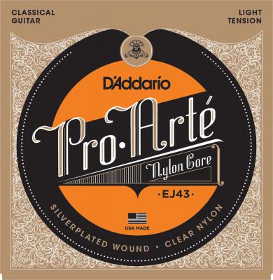 D ADDARIO AND CO D'addario Ej43 Pro Arte Light - Jeu De Cordes Guitare Classique