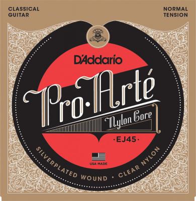 DADDARIO  EJ45 Jeu de cordes en nylon - Pro arte - Tirant normal