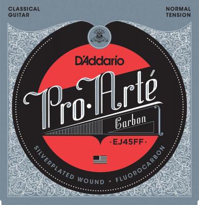 D ADDARIO AND CO Daddario Ej45ff Pro Arte Carbon Jeu De Cordes Pour Guitare Classique