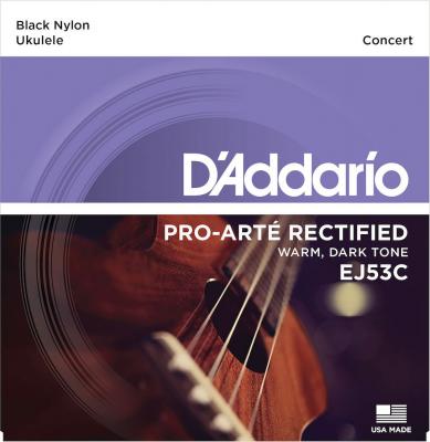 DADDARIO  Ej53c Jeu De Cordes Pour Ukul&eacute;l&eacute; De Concert