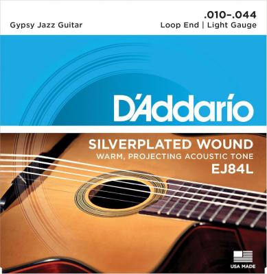 DADDARIO D'addario Ej84l 10-44 Light - Jeux Cordes Manouche Gypsy Jazz