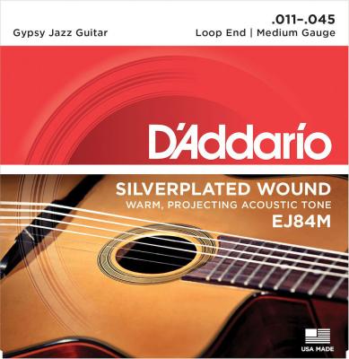D ADDARIO AND CO D'addario Ej84m 11-45 M&eacute;dium - Jeux Cordes Manouche Gypsy Jazz