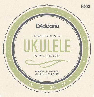 D ADDARIO AND CO Daddario Ej88s Nyltech Jeu De Cordes Pour Ukulele Soprano