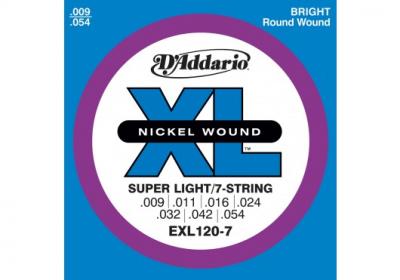 D ADDARIO AND CO Daddario Exl120-7 Jeu De Cordes Pour Guitare &Eacute;lectrique 7 Cordes