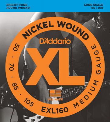 DADDARIO Jeu de cordes basse &eacute;lectrique 4 cordes regular - EXL160