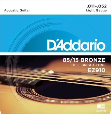 D ADDARIO AND CO Daddario Ez910-85/15 Jeu De Cordes Pour Guitare Folk