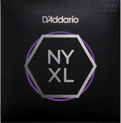D ADDARIO AND CO Daddario Nyxl1149 Jeu De 6 Cordes Nickel Wound Medium 11-49