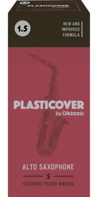 D ADDARIO RICO Rico Anches Rico Plasticover pour saxophone alto, force 1.5, pack de 5