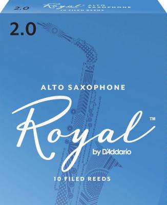 D ADDARIO RICO D'addario Rjb1020 - Anches Saxophone Alto, Force 2.0, Bo&icirc;te De 10