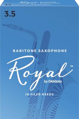 D ADDARIO RICO D'addario Rlb1035 - Anches Saxophone Baryton, Force 3.5, Bo&icirc;te De 10