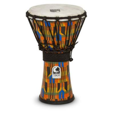 TOCA  SFDJ-7K Freestyle Djemb&eacute; accordage &agrave; corde7'' Kente Cloth